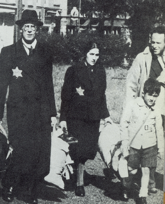 jews wearing stars